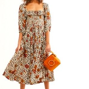 Free People Oasis Printed Maxi Dress